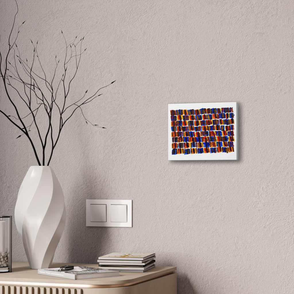 DNA Abstract Canvas Wall Art