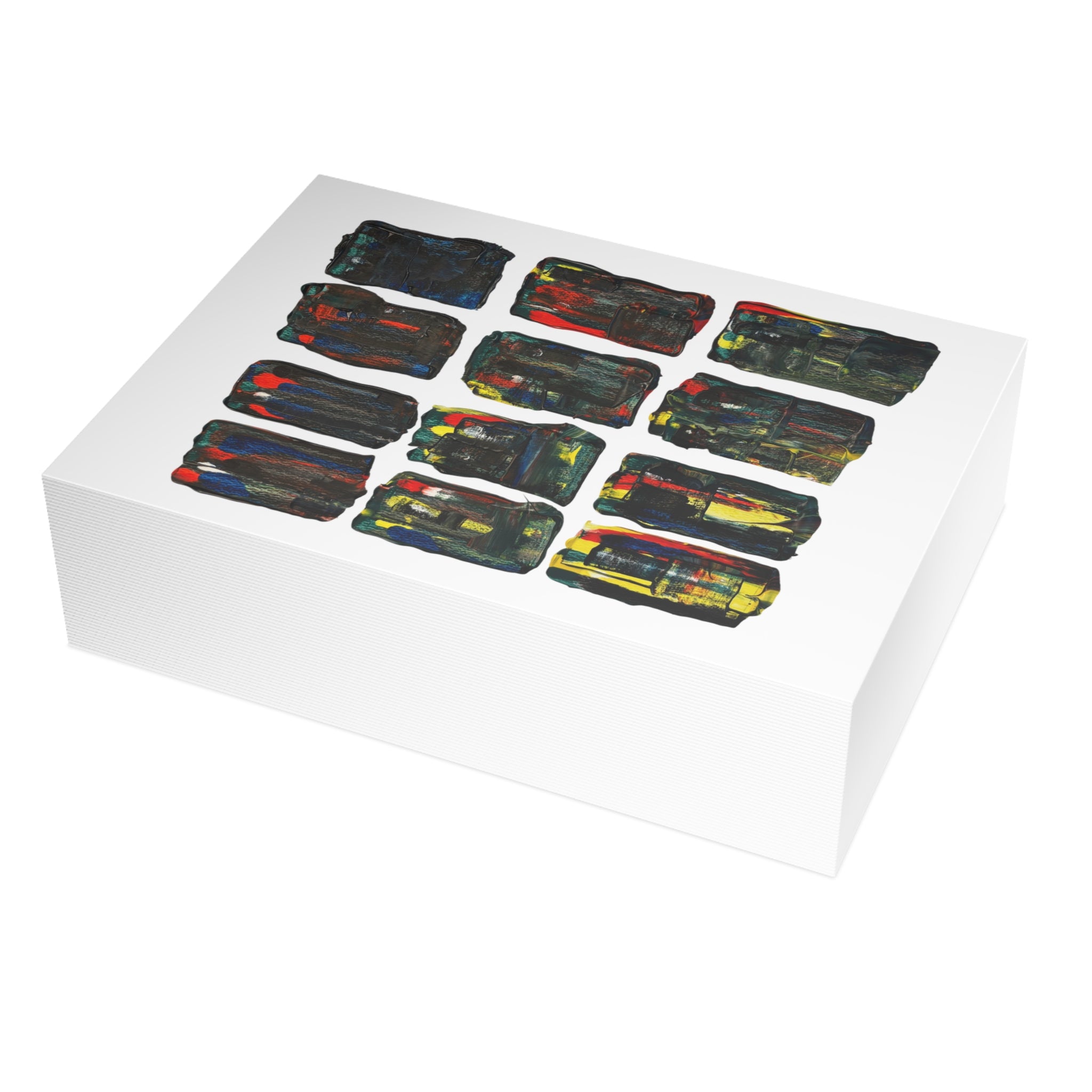 Art By Scott - Any Ocassion Thank You Card - Abstract Watercolor Thank You Cards - Available in qty's of 1, 10, 30, or 50