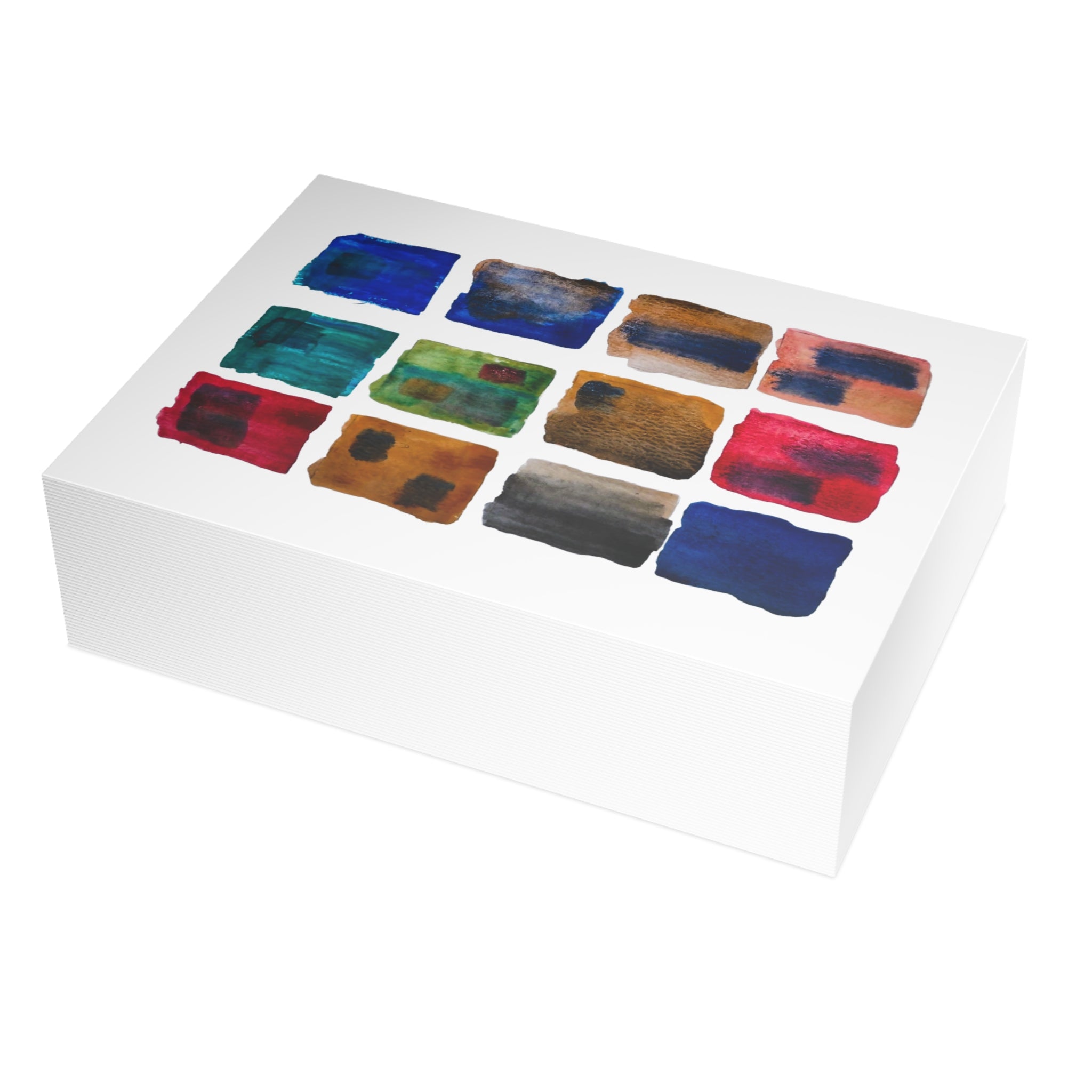 Art By Scott - Abstract Watercolor Thank You Cards - Available in qty's of 1, 10, 30, or 50