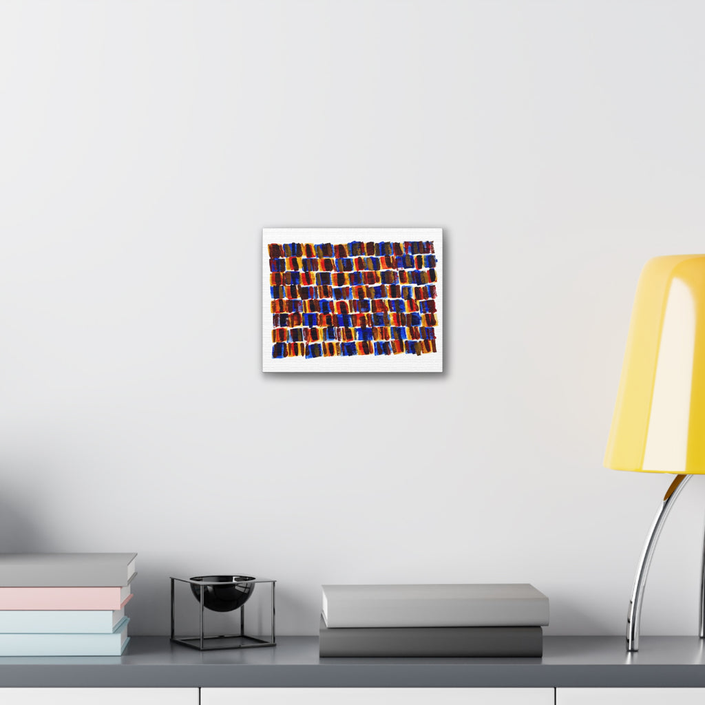 DNA Abstract Canvas Wall Art