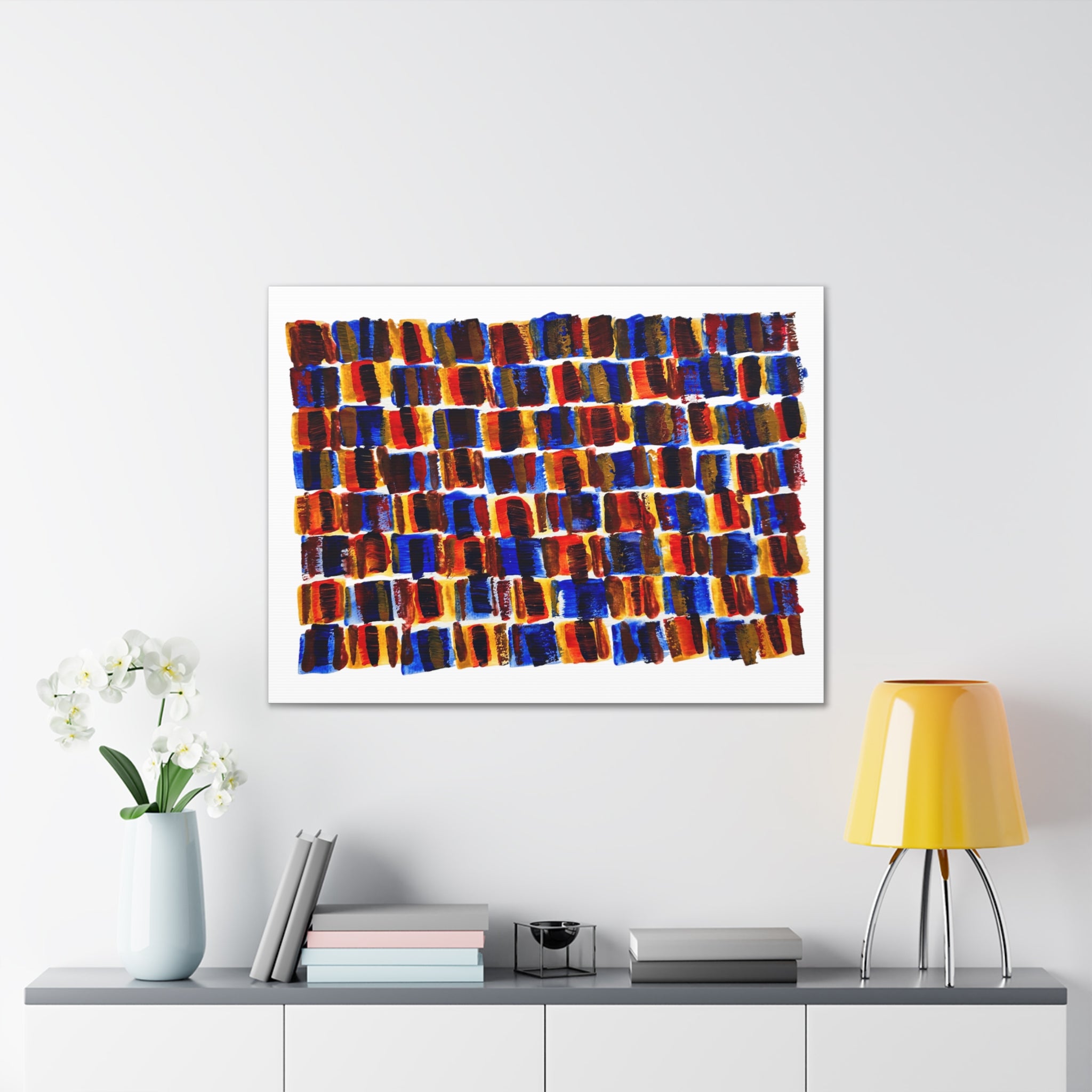 DNA Abstract Canvas Wall Art