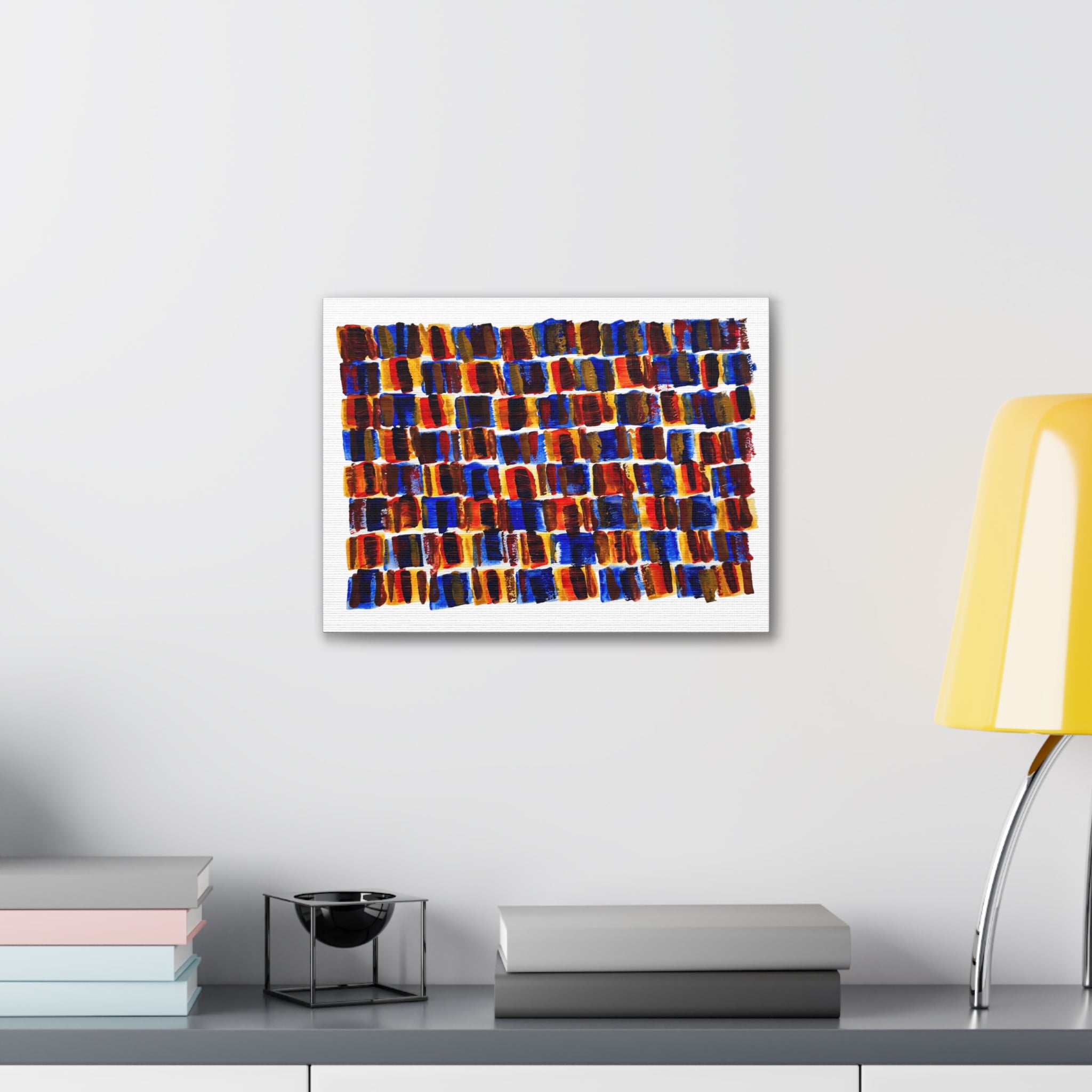 DNA Abstract Canvas Wall Art