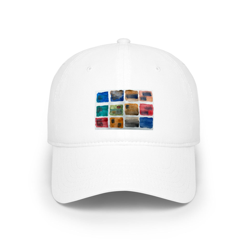 Abstract Art Low Profile Baseball Cap — Vintage Dad Hat