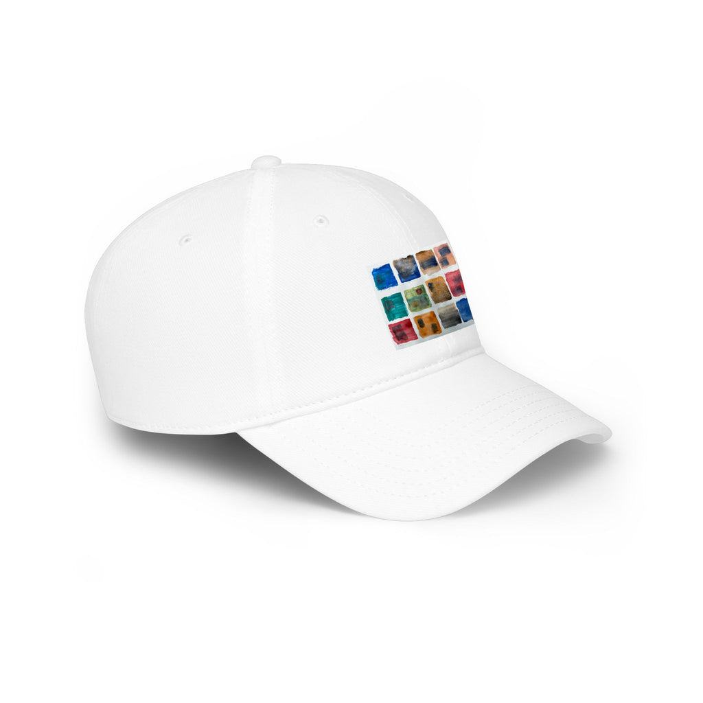 Abstract Art Low Profile Baseball Cap — Vintage Dad Hat