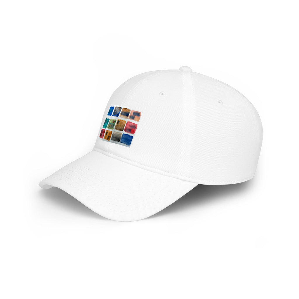 Abstract Art Low Profile Baseball Cap — Vintage Dad Hat