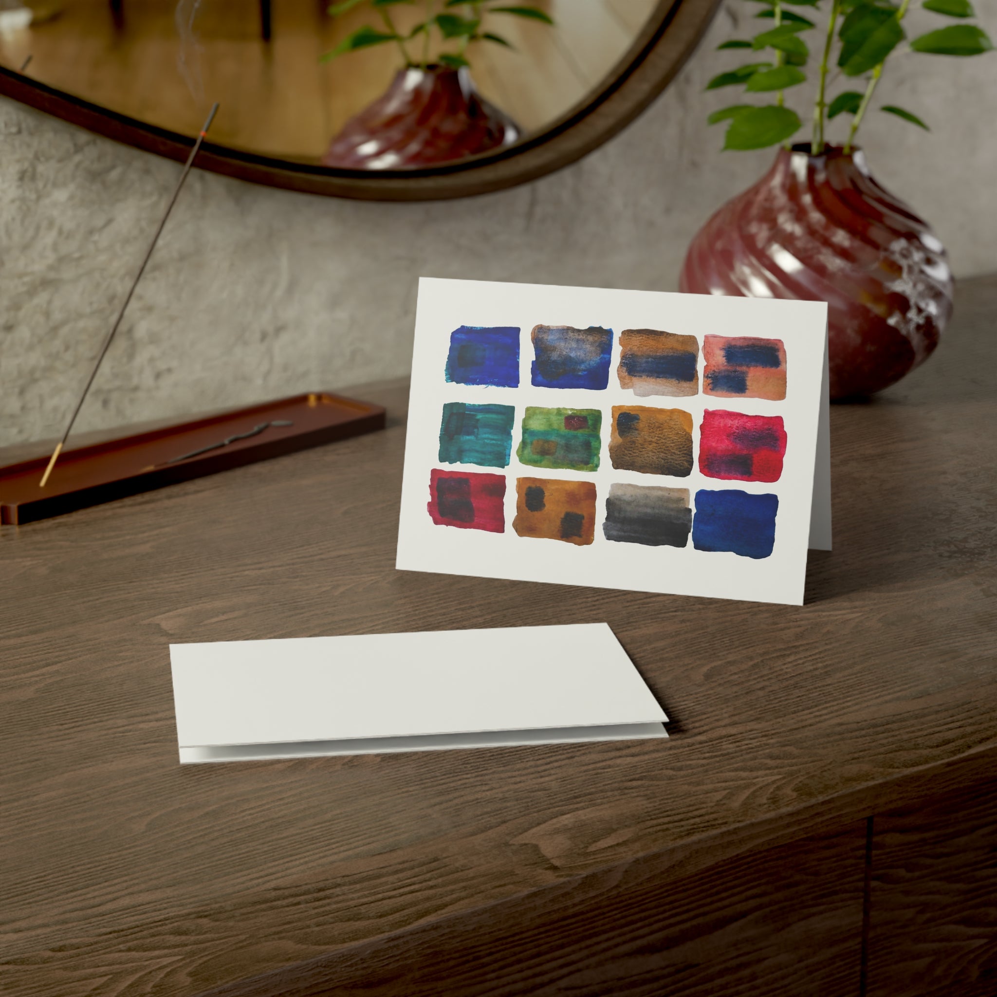 Art By Scott - Abstract Watercolor Thank You Cards - Available in qty's of 1, 10, 30, or 50