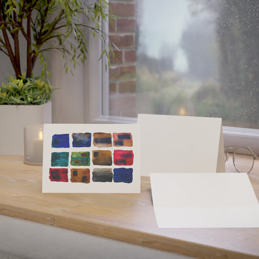 Art By Scott - Abstract Watercolor Thank You Cards - Available in qty's of 1, 10, 30, or 50
