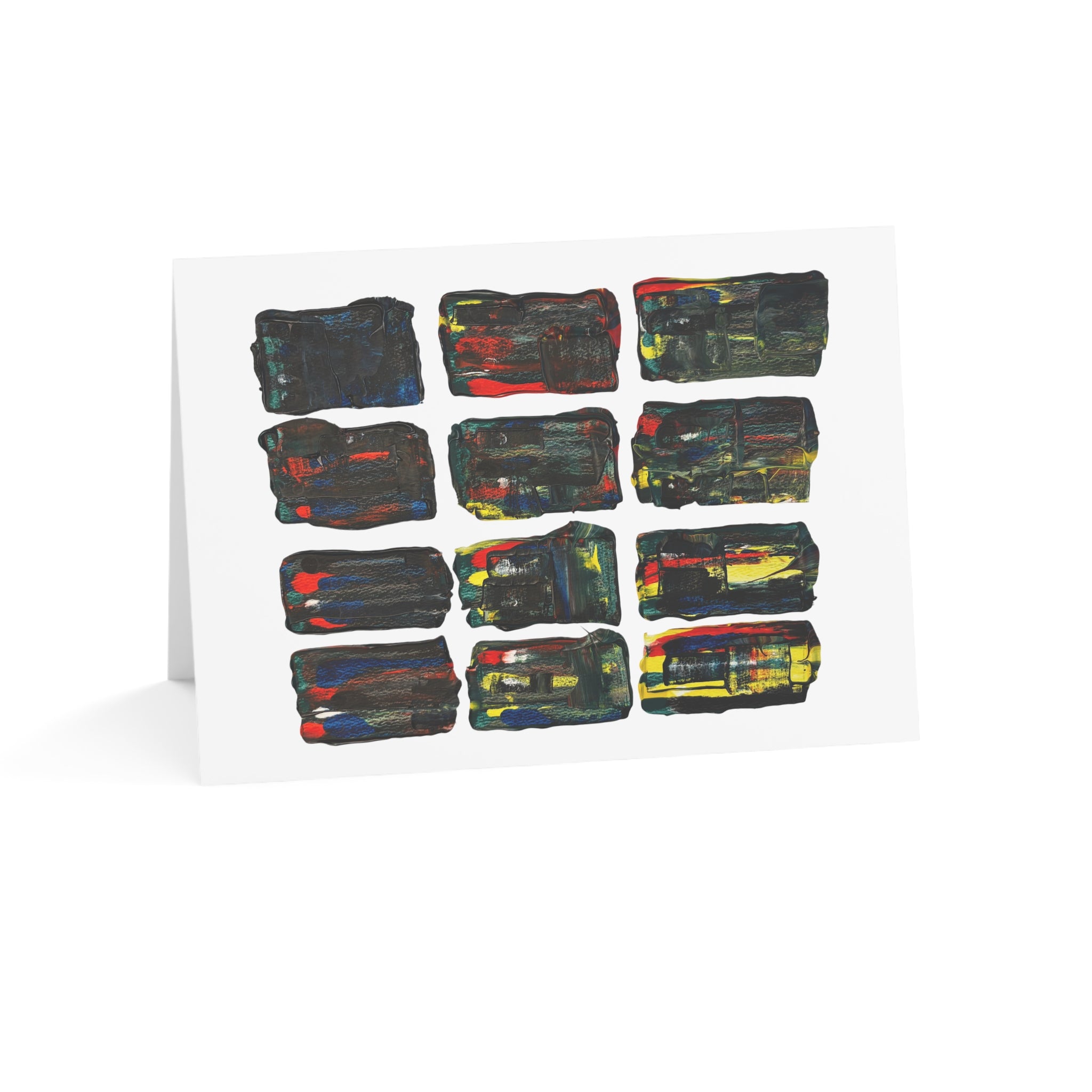 Art By Scott - Any Ocassion Thank You Card - Abstract Watercolor Thank You Cards - Available in qty's of 1, 10, 30, or 50